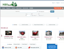 Tablet Screenshot of nbfdeals.com